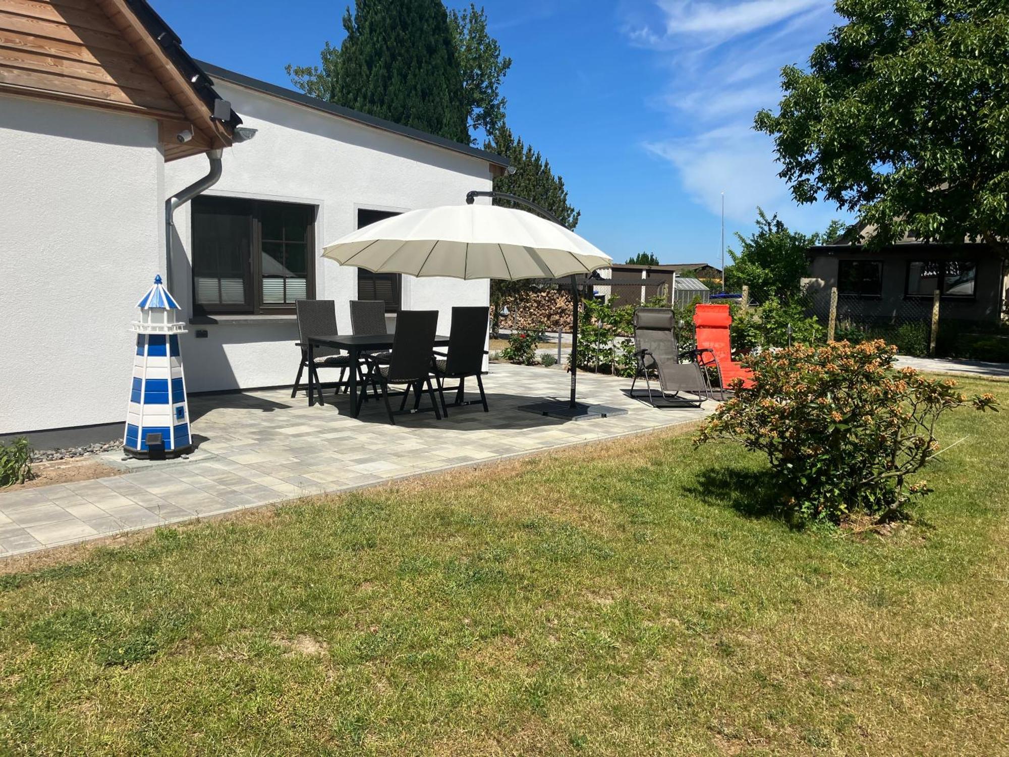 Grosse 4 Sterne Ferienwohnung Beim Boddenstrand Sundhagen-Niederhof Dış mekan fotoğraf