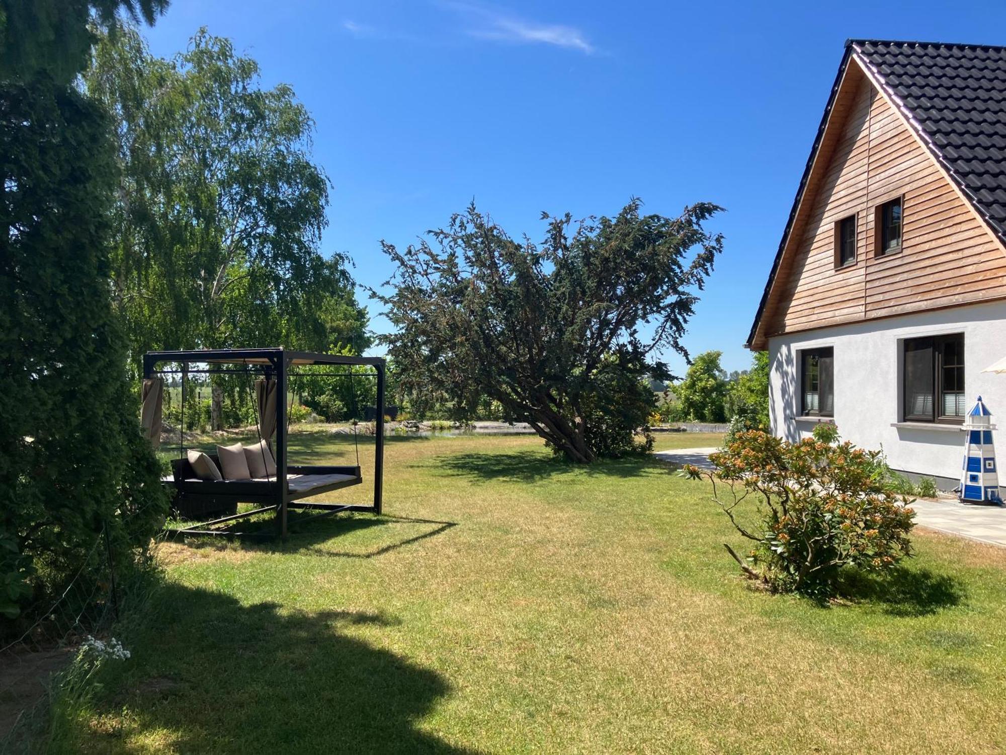 Grosse 4 Sterne Ferienwohnung Beim Boddenstrand Sundhagen-Niederhof Dış mekan fotoğraf