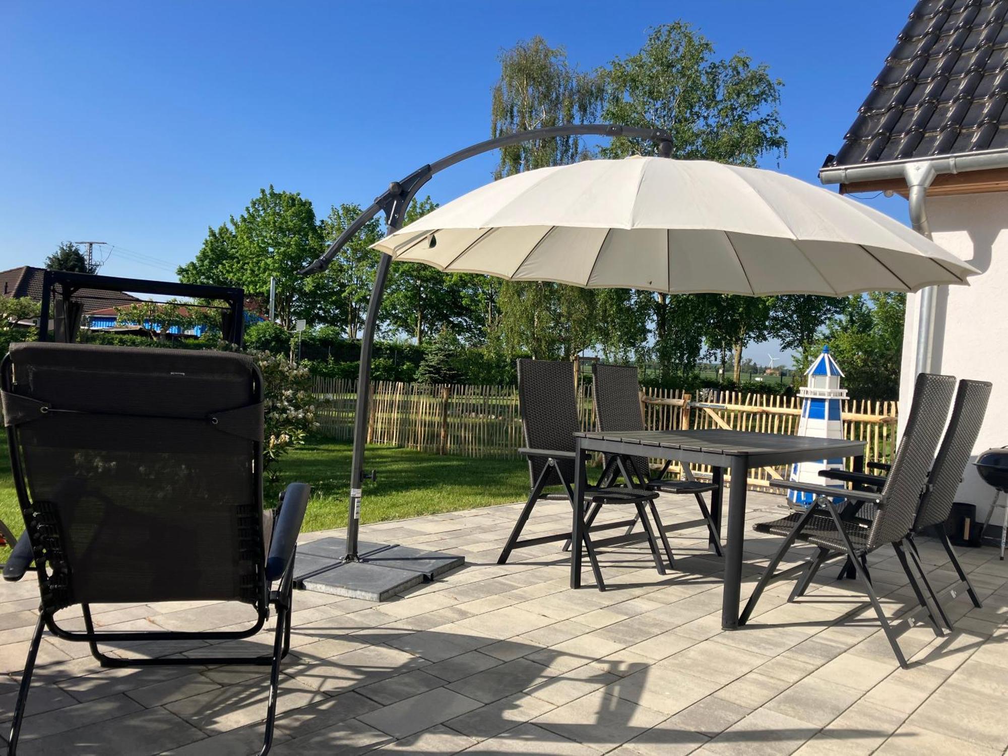 Grosse 4 Sterne Ferienwohnung Beim Boddenstrand Sundhagen-Niederhof Dış mekan fotoğraf